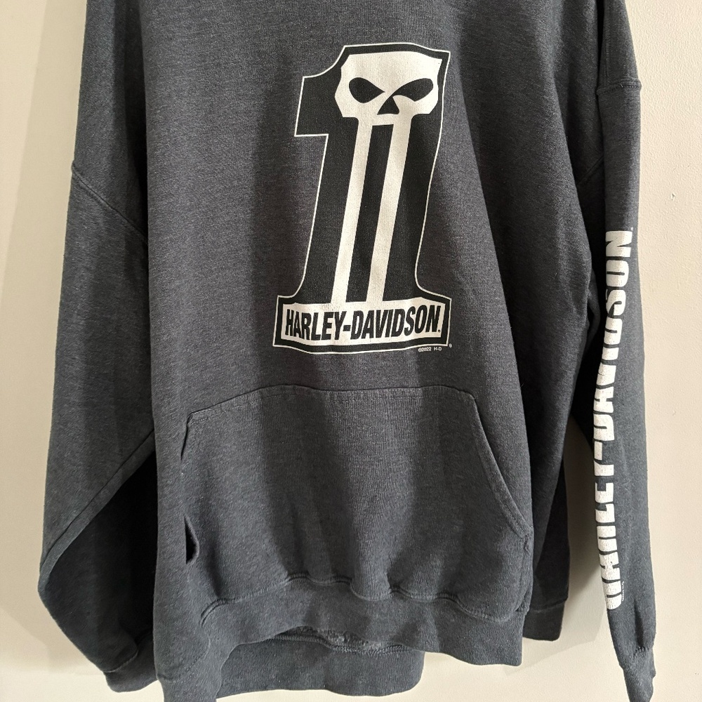 Harley-Davidson mens Hoodie Dark Custom hoodie